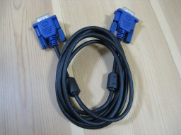 ELECOM D-sub15�ԥ�(�ߥ�)�����֥� ����� 2m �֥�å� CAC-20BK�ʥѥå������ʤ��������֥�Τߡ�